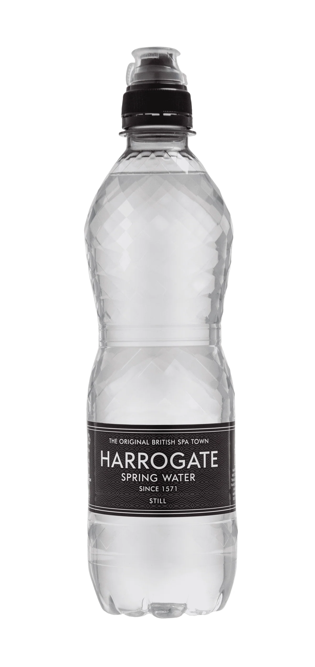 24 x Harrogate Water PET sports cap water – 500ml