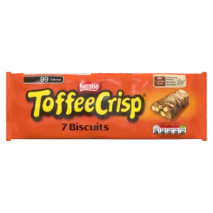 24 x Toffee Crisp Milk Choc Biscuit Bar 7 Pack - 130.9GM