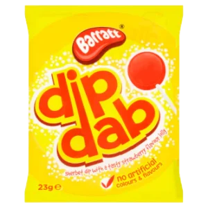 50 x Barratt Dip Dabs Sherbet 23G