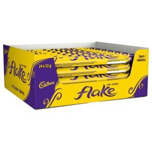 CADBURY FLAKE CHOCOLATE BARS 32G (BOX OF 48)