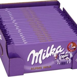 Milka Chocolate Bar 100G (Pack of 24)