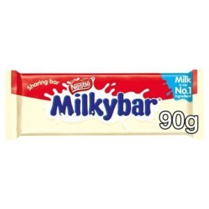 Milkybar White Chocolate Sharing Bar 90G (Pack of 24)