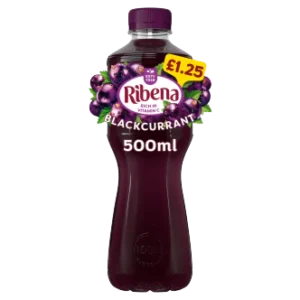 12 x Ribena Light Blackcurrant - 500Ml