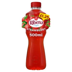 12 x Ribena Light Strawberry - 500Ml