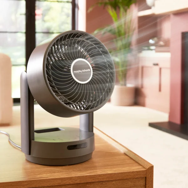 Air Flex 6” Circulating Desktop Fan with Remote Control - Image 2